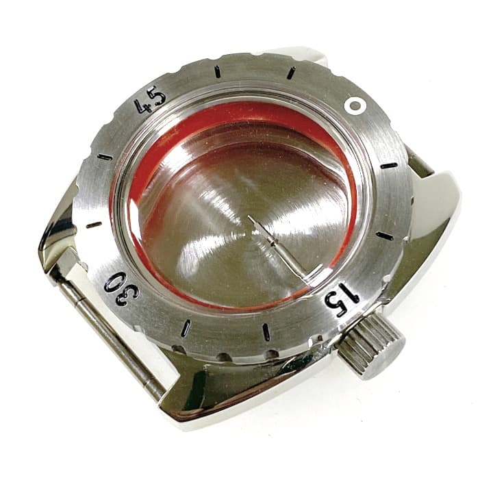 Case VOSTOK 150, polished with brushed bezel (150ksb / 1) - 2