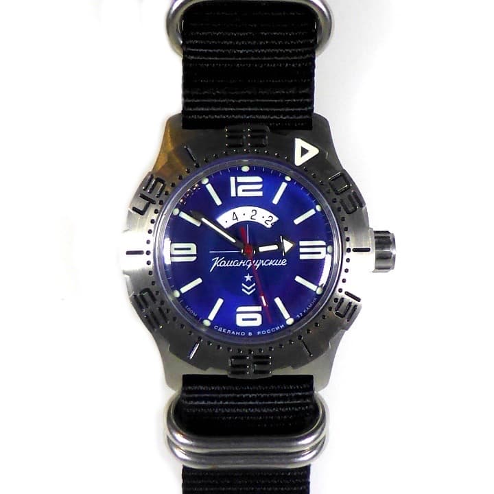 VOSTOK KOMANDIRSKIE K-35 with additional 24hr time (350669) - 2