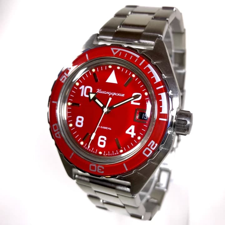 20mm, original stainless steel bracelet by VOSTOK for AMPHIBIA and KOMANDIRSKIE watches band width 20mm (ST20-01) - 3