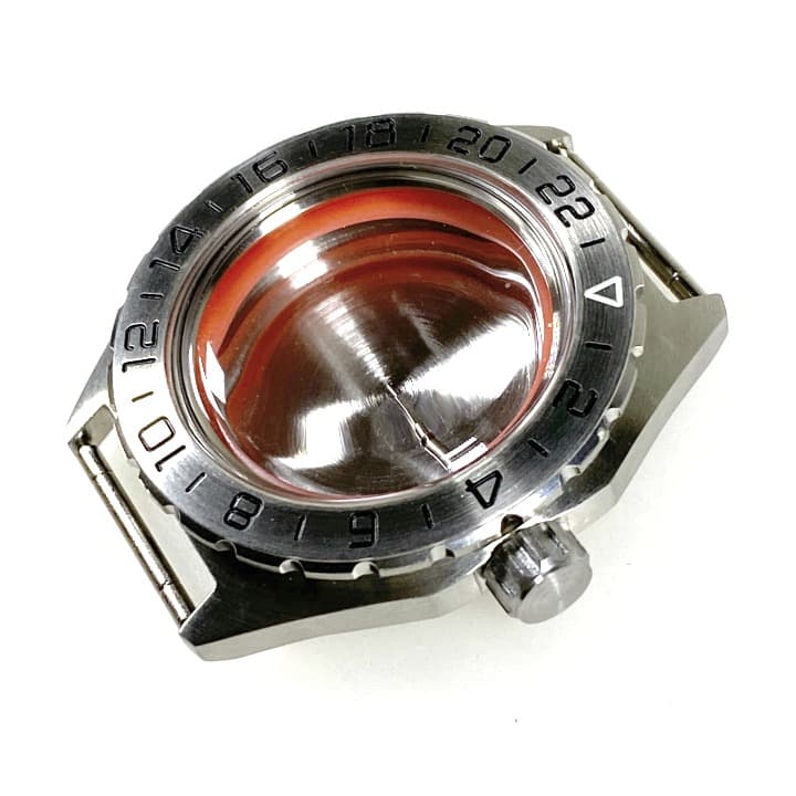 Case VOSTOK 650, brushed, 24hr bezel (650ksb / 2) - 3