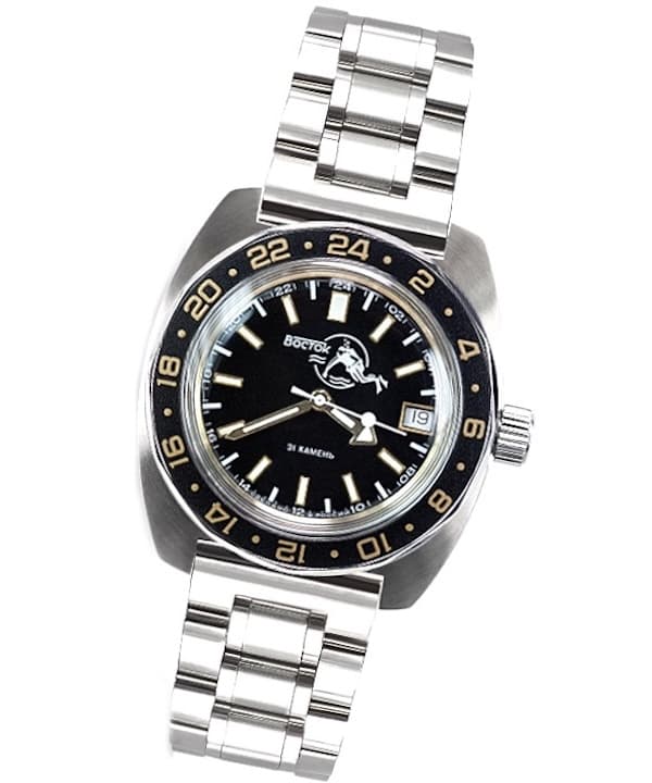 VOSTOK AMPHIBIA SCUBA DUDE 24Std.-Zeit (17005B)