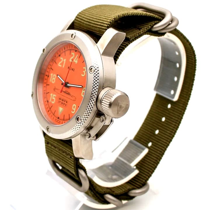 TRIUMPH SUBMARINE KURSK, 24hr time, SAPPHIRE glass (1088.21) - 2