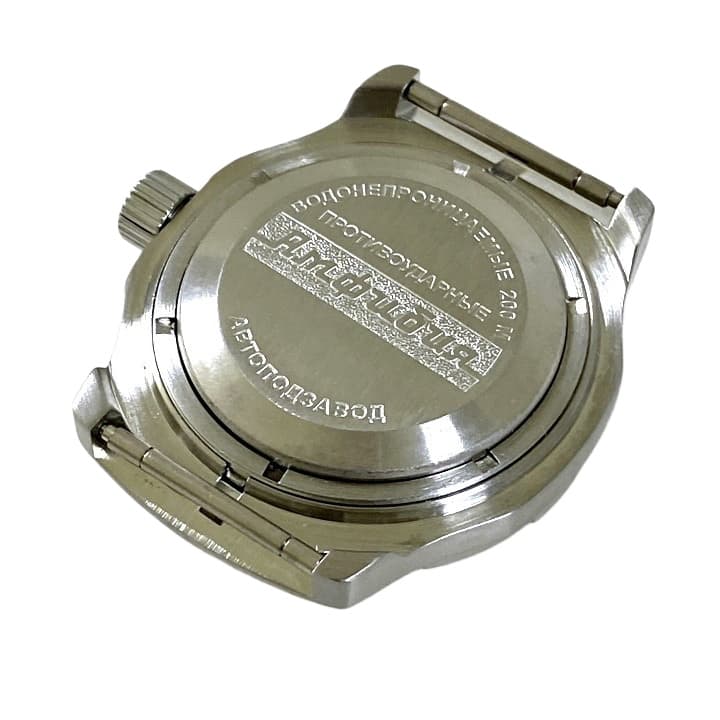 Case VOSTOK 160 blue minutes, brushed (1060ksb / 2) - 3