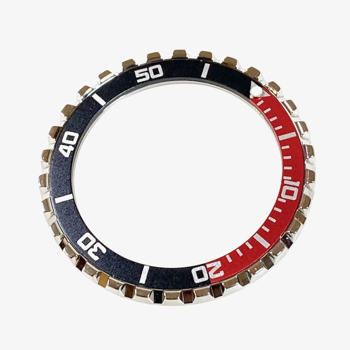 Crown - bezel VOSTOK AMPHIBIA KOMANDIRSKIE, with spring polished (LU-INS-43) - 2